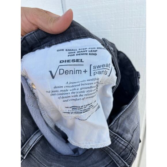 Diesel Black‎ Skinny Jeans, Grupee, Cotton & Elastic, Size 25 long - Picture 7 of 7